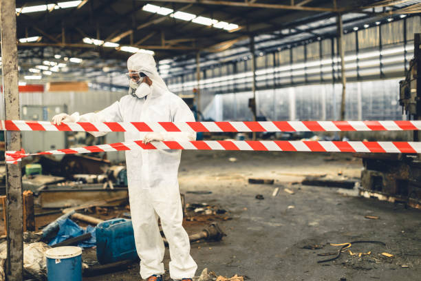 Professional Crime Scene Cleanup technician working in Brewster, NY